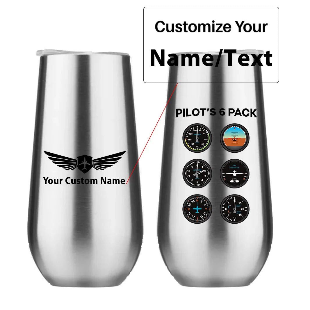 Customisable Pilot's 6 Egg Cup - view 5