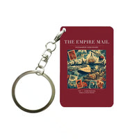 Thumbnail for VINTAGE G4073 - The Empire Mail - Designed Key Chain design on darkred
