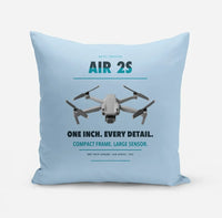 Thumbnail for DJI Air 2S design on light blue pillow