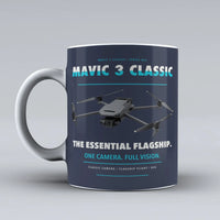 Thumbnail for Mavic 3 Classic Mug design on dark blue dji