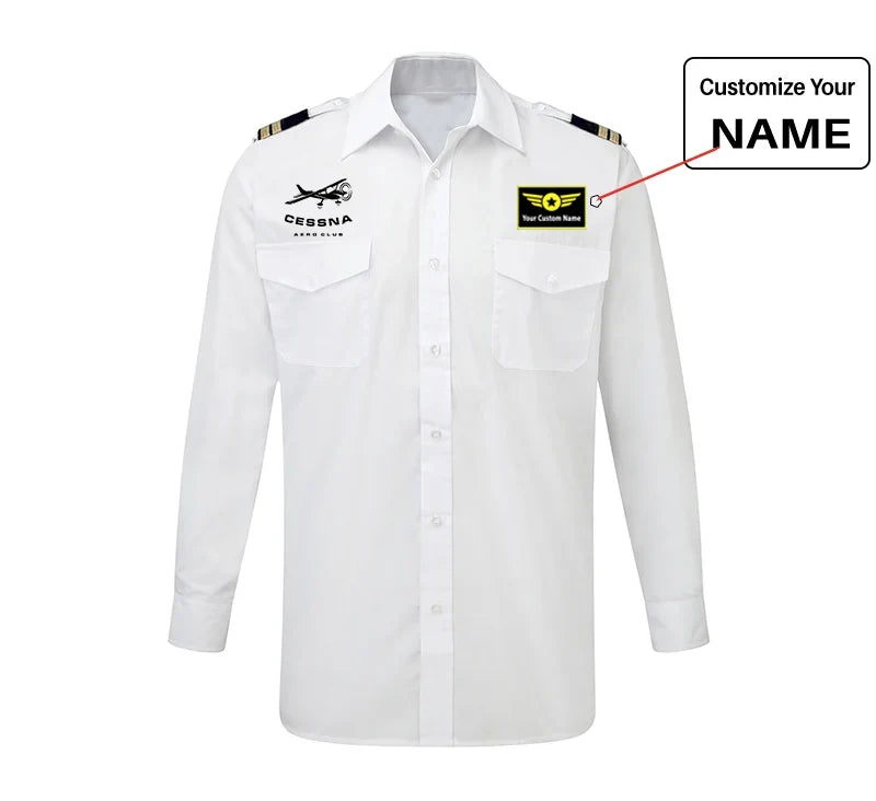 Customisable Cessna Aeroclub Shirt - view 5