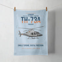 Thumbnail for Leonardo TH-73A Thrasher design on light blue towel