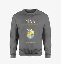 Thumbnail for Chennai International Airport MAA Sweatshirt - Gray