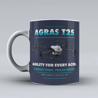 Thumbnail for Agras T25 Mug design on dark blue dji