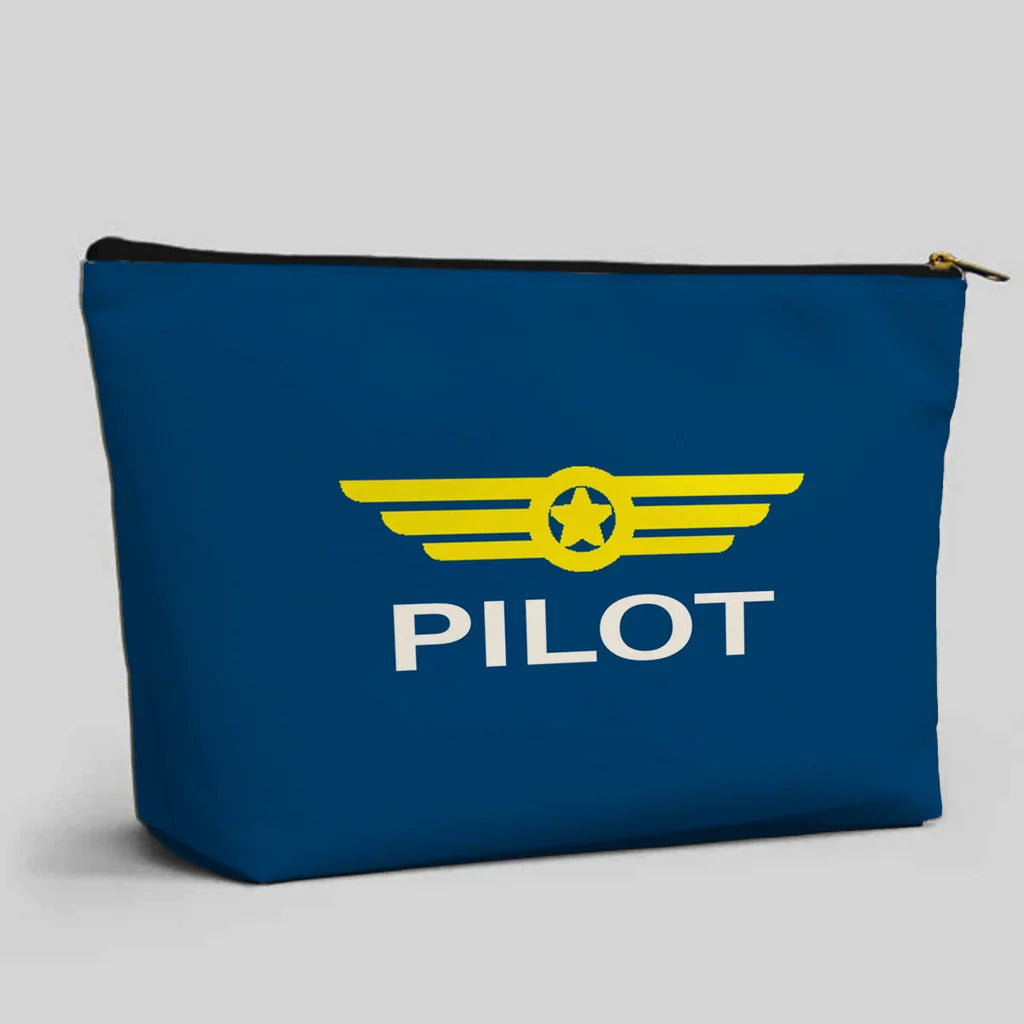 Pilot & Badge Zipper Pouch - view 5