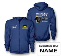 Thumbnail for Customisable Boeing 757 Hoodie - view 5
