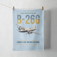 Thumbnail for B-26G Marauder design on light blue towel