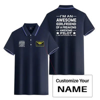 Thumbnail for Customisable I am an Awesome Girlfriend Polo Shirt - view 5
