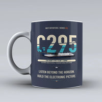 Thumbnail for C295 SIGINT Mug design on dark blue airbus