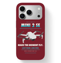 Thumbnail for DJI Mini 2 SE Case design on dark red iphone case