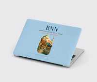 Thumbnail for Bornholm Airport (RNN) design on light blue MacBook case