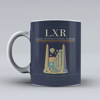 Thumbnail for International Airport LXR Mug design on dark blue luxor