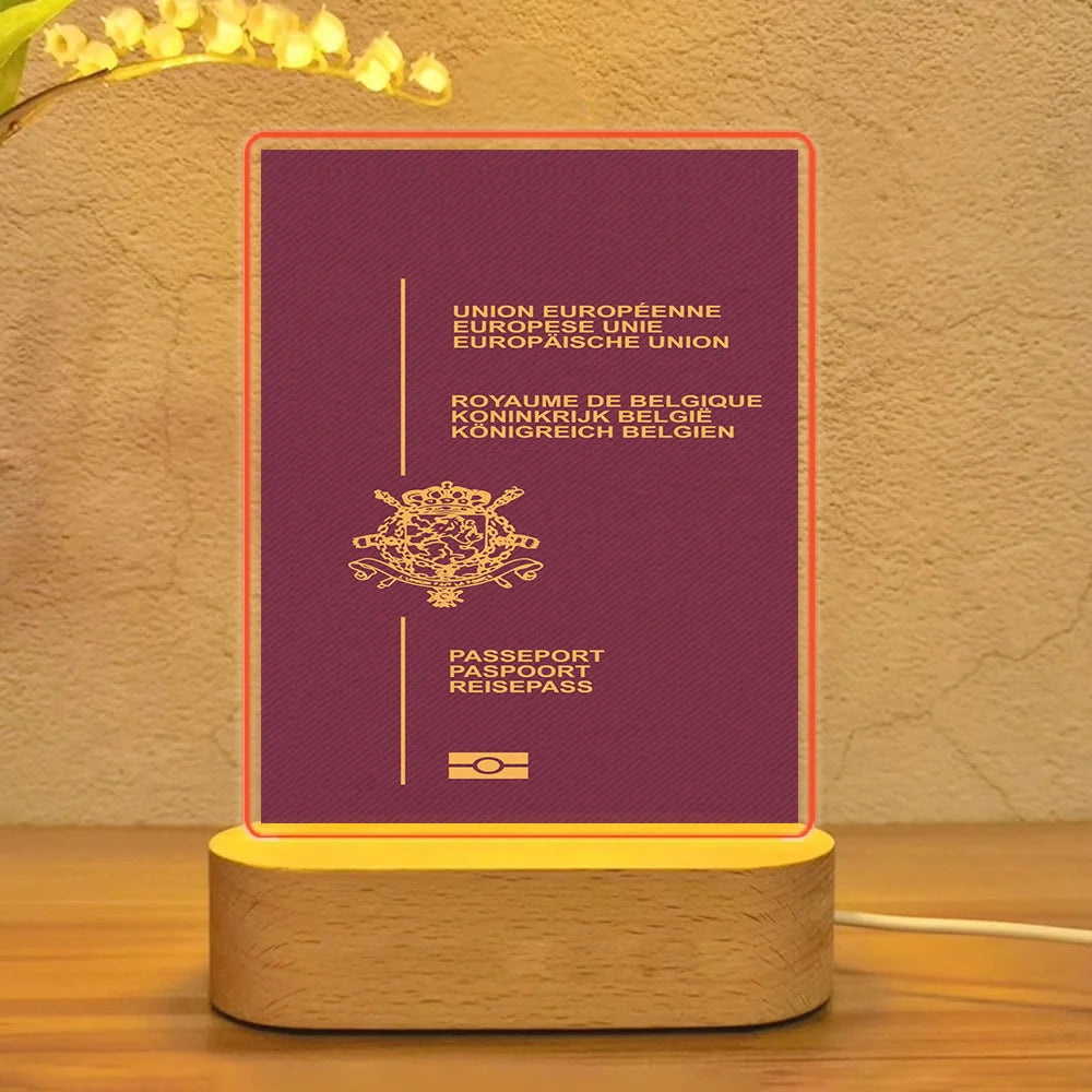 Belgian Passport Lamp - view 5