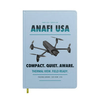 Thumbnail for Parrot ANAFI USA design on light blue notebook
