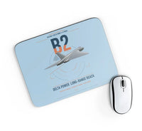 Thumbnail for Avro Vulcan B2 design on light blue rectangle mouse pad