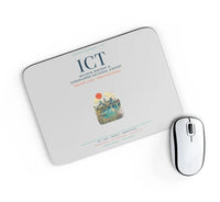 Thumbnail for Wichita Dwight D. Eisenhower National Airport (ICT) design on light gray rectangle mouse pad