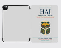 Thumbnail for Hannover Airport (HAJ) design on light gray ipad tablet case