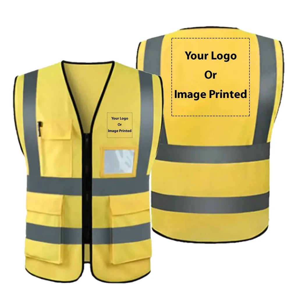 Customisable Double Side Your Custom Logos Vest - view 5