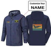 Thumbnail for F-16 Fighting Falcon Rain Jacket - view 5