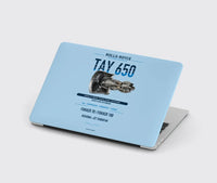 Thumbnail for TAY 650 design on light blue MacBook case