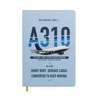 Thumbnail for Airbus A310-200P2F design on light blue notebook