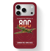 Thumbnail for IAR 80C design on dark red magsafe iphone case, for iPhone 17 Pro