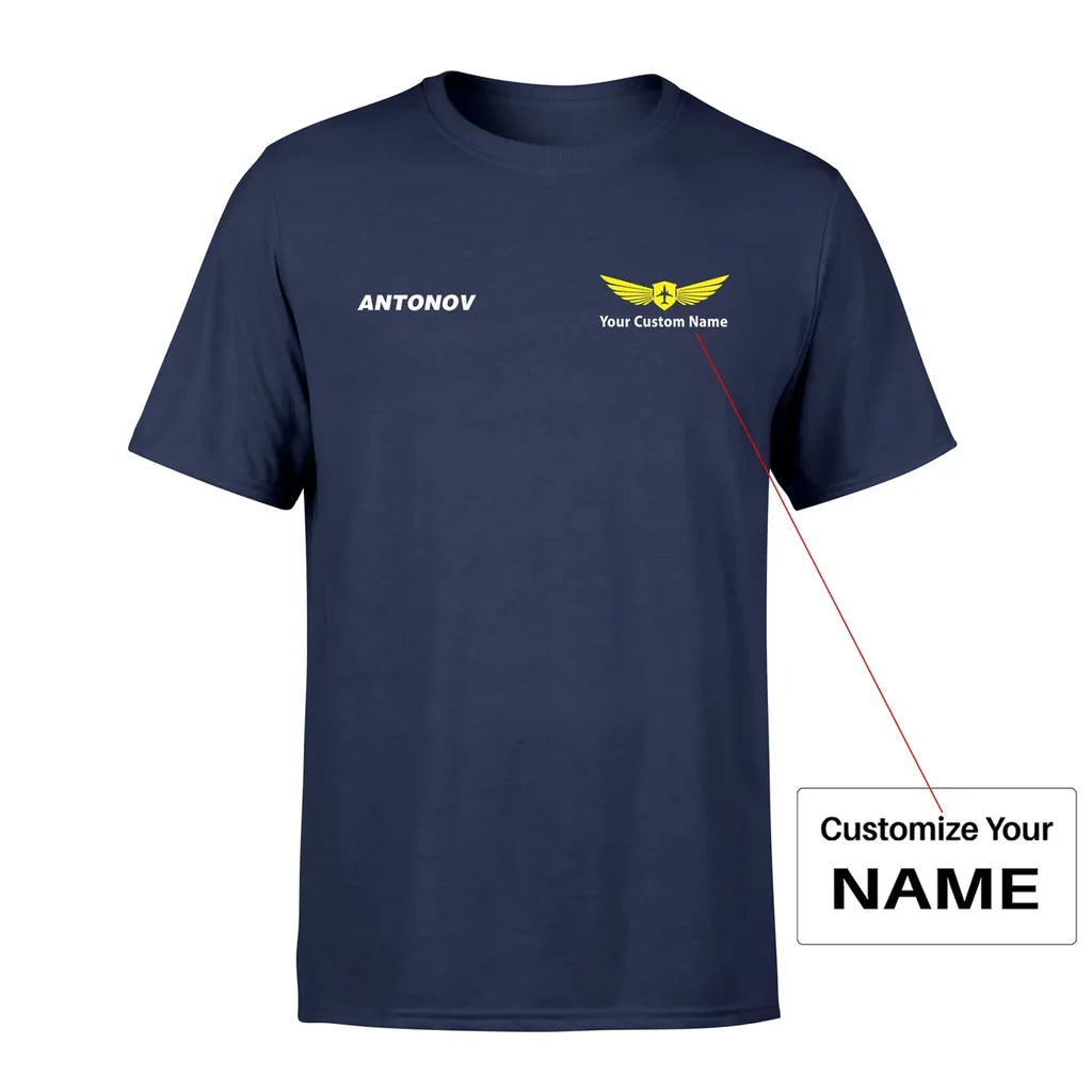 Customisable Antonov & Text T-Shirt - view 5