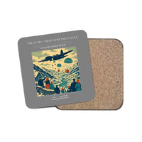 Thumbnail for The Supply Drop Over The Valley - Designed Coasters design on gray 1-piece