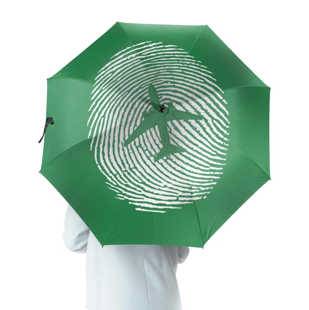 Aviation Finger Print Umbrella - view 5