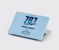 Thumbnail for Boeing 787-10 Dreamliner design on light blue MacBook case