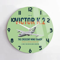 Thumbnail for Handley Page Victor K.2 design on light green no frame wall clock