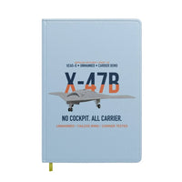 Thumbnail for X-47B UCAS-D Carrier Wing Without a Cockpit design on light blue notebook