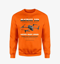Thumbnail for DJI Matrice 3TD design on orange sweatshirt