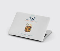 Thumbnail for Alice Springs Airport (ASP) design on light gray MacBook case