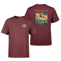 Thumbnail for VINTAGE G4136 - The Windsock - Double-Side T-Shirt design on darkred double side