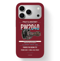 Thumbnail for PW2040 Case design on dark red iphone case