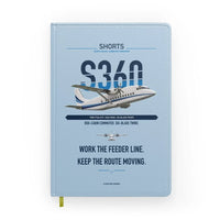 Thumbnail for Shorts 360-300 design on light blue notebook