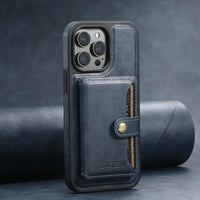 Thumbnail for Leather Magsafe Card Holder Case iPhone Case - view 5
