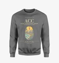 Thumbnail for Accra International Airport ACC Sweatshirt - Gray
