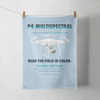 Thumbnail for DJI P4 Multispectral design on light blue towel