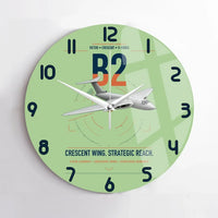 Thumbnail for Handley Page Victor B2 design on light green no frame wall clock
