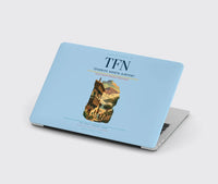 Thumbnail for Tenerife North Airport (TFN) design on light blue MacBook case