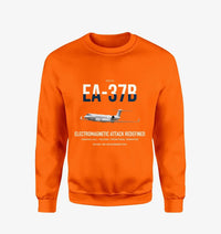 Thumbnail for EA-37B Compass Call design on orange sweatshirt