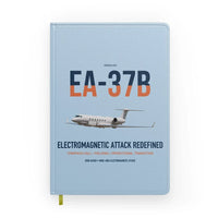 Thumbnail for EA-37B Compass Call design on light blue notebook