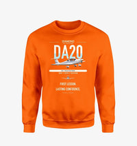 Thumbnail for Diamond DA20 design on orange sweatshirt