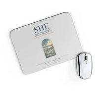 Thumbnail for Shenyang Taoxian International Airport (SHE) design on light gray rectangle mouse pad