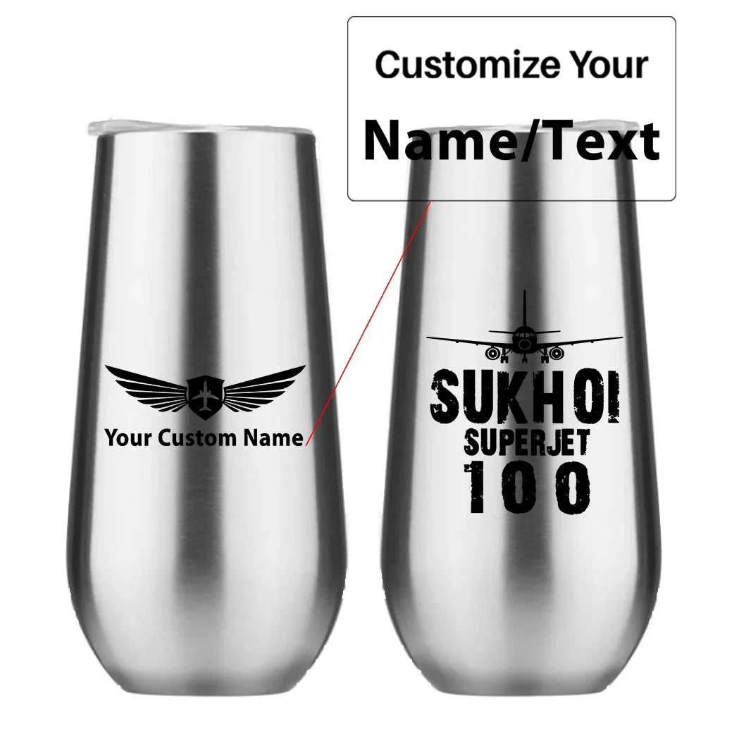 Customisable Sukhoi Superjet 100 Egg Cup - view 5