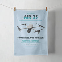 Thumbnail for DJI Air 3S design on light blue towel