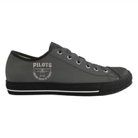 Thumbnail for Pilots Looking Down at People Canvas Shoes - view 5