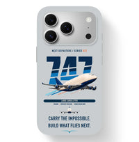 Thumbnail for Boeing 747-400 Dreamlifter design on light gray magsafe iphone case